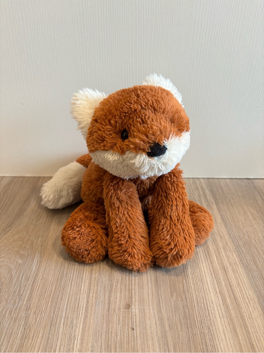 Jellycat Smudge Fox Plush Stuffed Animal Authentic Medium Orange White